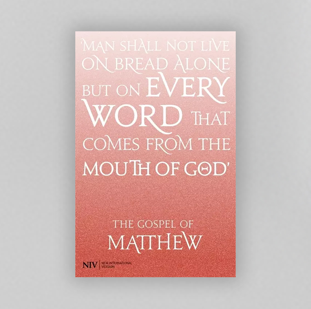 New International Version (NIV) - Gospel of Matthew